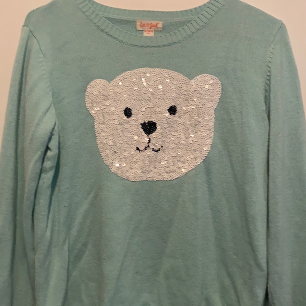 Cat & Jack  Sequence Bear Sweater